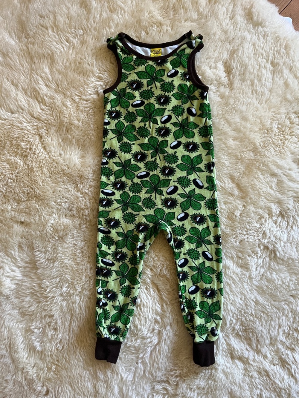 Chestnut Terry Overall- Organic cotton